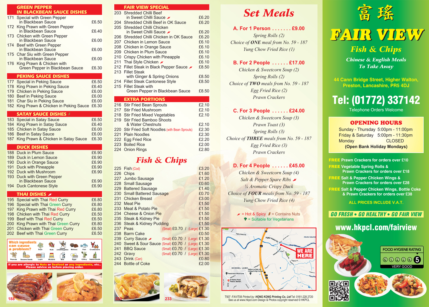 Fairview chinese cheap